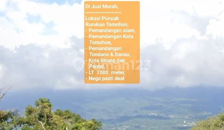 Siapa Cepat Dapat Lokasi Puncak Rurukan Tomohon Area Pariwisata Pemandangan dan View Menakjubkan