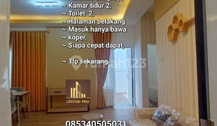 Rumah Cantik Harga Super Murah Metropolitan Tamansari Disewakan