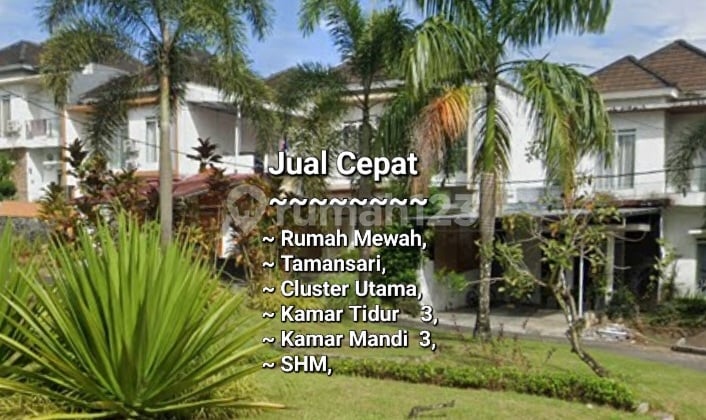 Rumah Mewah Cantik 2 Lantai Tamansari Banting Harga