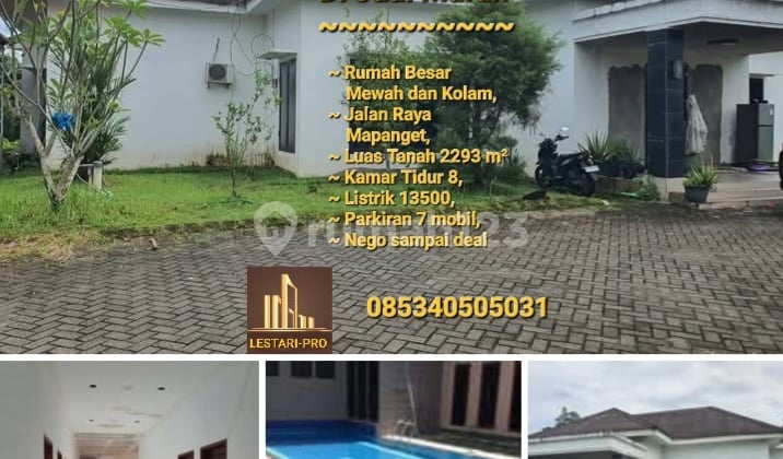 Large Beautiful Luxury House & Pond Main Road Mapanget