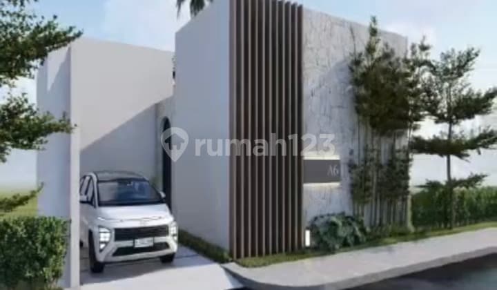 Villa New Kerobokan Unfurnished Baru SHM - Sertifikat Hak Milik