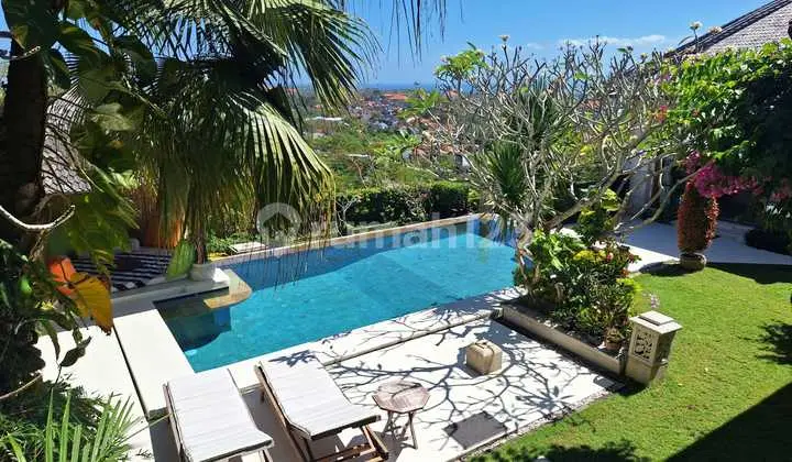 Villa With Best Unblocked View Sunrise Sunset In Bukit South Kuta