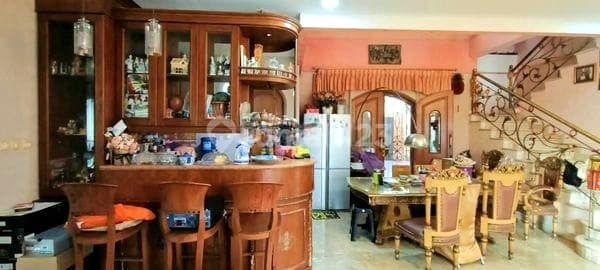 Turun Harga Dari 8m Jadi 6,5m,2 Rumah Hook Gandeng 2 Besar Keren Siap Huni Di Harapan Indah