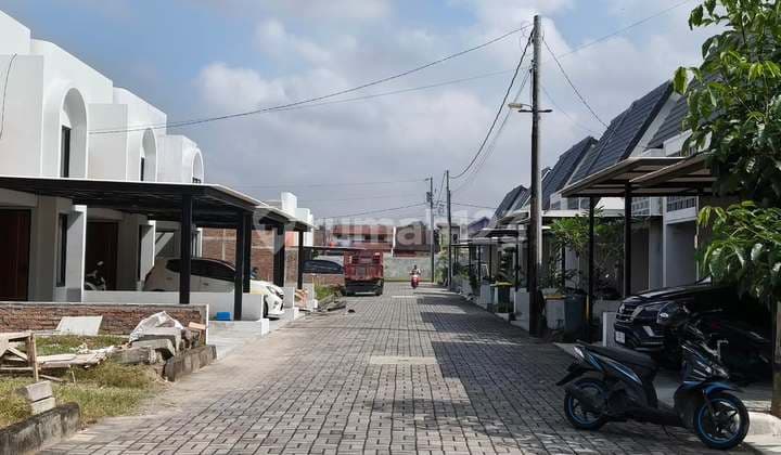 rumah Boho Minimalis mezanin free biaya notaris dan bphtb