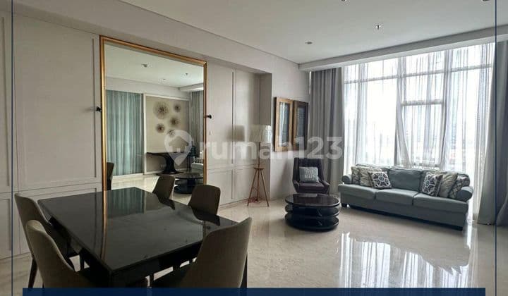 Free IPL Disewakan 3 BR Furnished Murah Apartemen Saumata