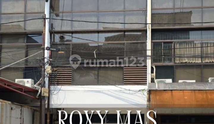 Ruko 4 Lantai, LB 306M2 Lokasi Strategis di Roxy Mas Jakarta Pusat