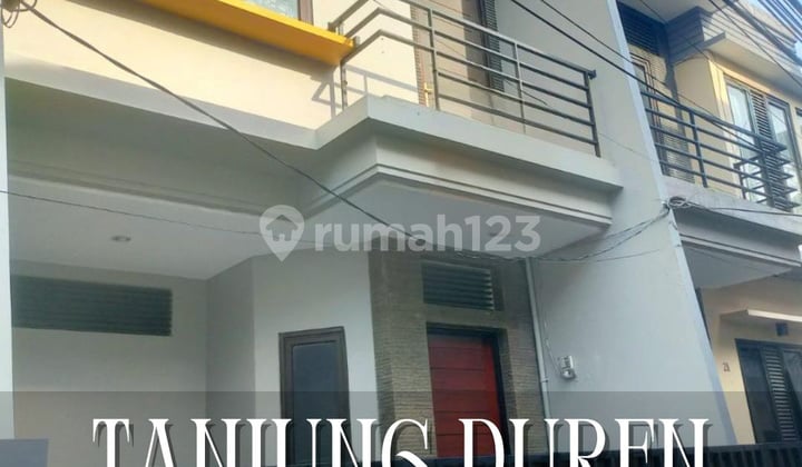 Rumah Tanjung Duren Bebas Banjir, Bagus Siap Huni SHM