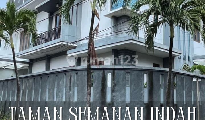 Jual Bu! Harga Dibawah NJOP Rumah Hoek di Taman Semanan Indah