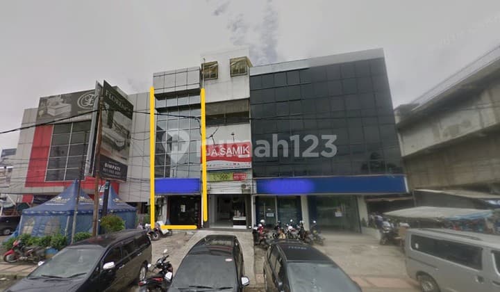 Ruko 3 Lantai di Kawasan Bisnis, Sukarasa, Kota Tangerang, Banten