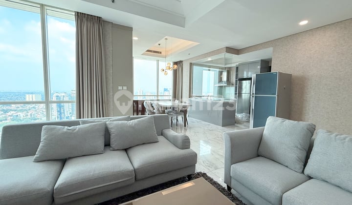 For Rent The Peak Sudirman Apartment 3 Bedrooms 232M2 Furnished Brand New Renovated Unit