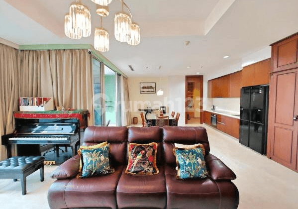 The Elements Kuningan Apartment 3 Bedrooms 186m2 Furnished Serenity Tower For Rent