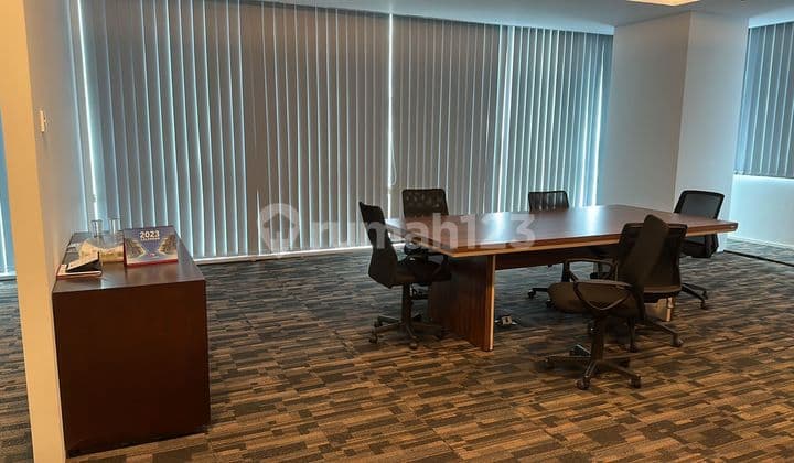 Disewakan Office Space The Suites PIK 245m2 Furnished Minimal Sewa 2 Tahun