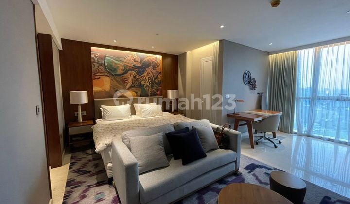 For Rent The Suites Satrio Studio Type 55m2 Furnished By Ascott