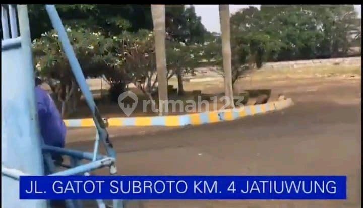 Dijual Tanah Raya Gatot Subroto Cimone Tangerang .