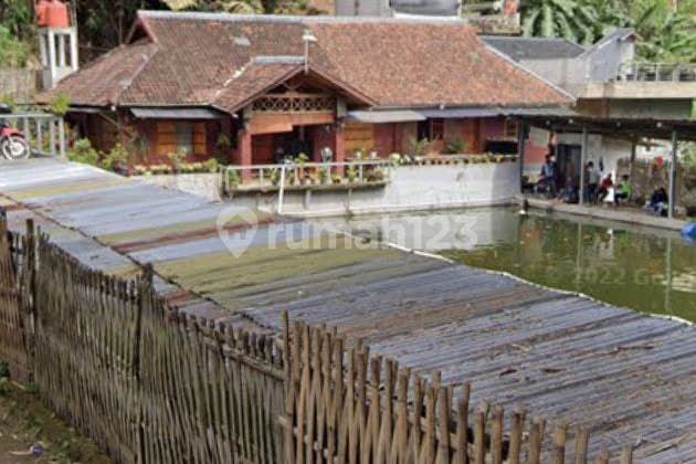 Dijual Tanah Bonus Viila Dan Kolam Pemancingan Kawasan Sejuk Bandung Utara