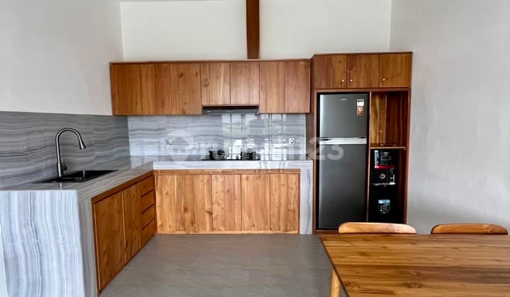 Brand new fully furnished 2 bedroom villa in Seseh/Munggu in a quite Gang with fully enclosed living room