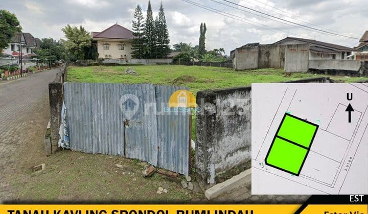 Dijual tanah kav di Srondol Bumi Indah, Tembalang