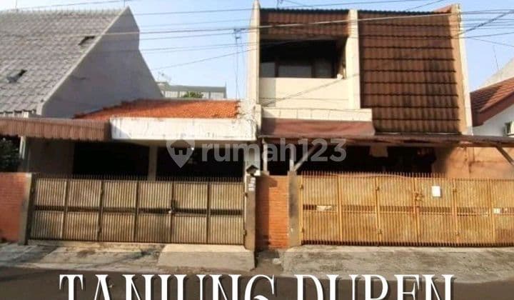 Rumah Hitung Tanah Tanjung Duren Row 2 Mobil Siap Bangun