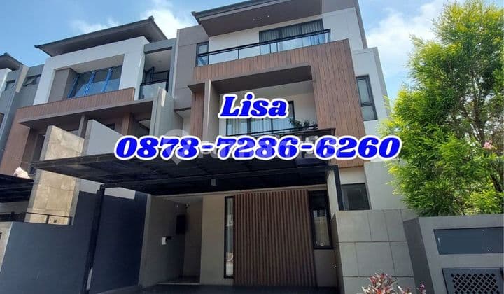 Penyewa Only! Zora Kazumi BSD - Rumah Premium Tipe 8+ Siap Huni, Full Ac, Harga Sewa 200Jt/Tahun!