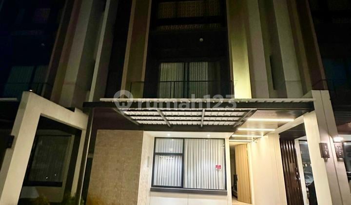 Sewa Rumah 3 Lantai Tanakayu Vasya BSD Full Furnish LT 7X12