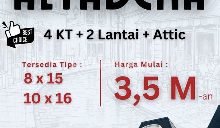 Altadena Dekat BSD City - 3 Lantai Premium Siap Segera Huni Lokasi Gading Serpong