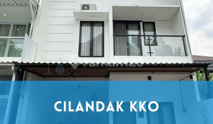 Rumah 3 Lantai Full Funrished Cilandak KKO Jaksel Harga Murah