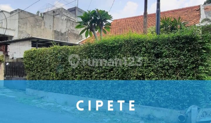 Rumah Tua Dijual Hitung Tanah Cipete Bisa 2 Mobil