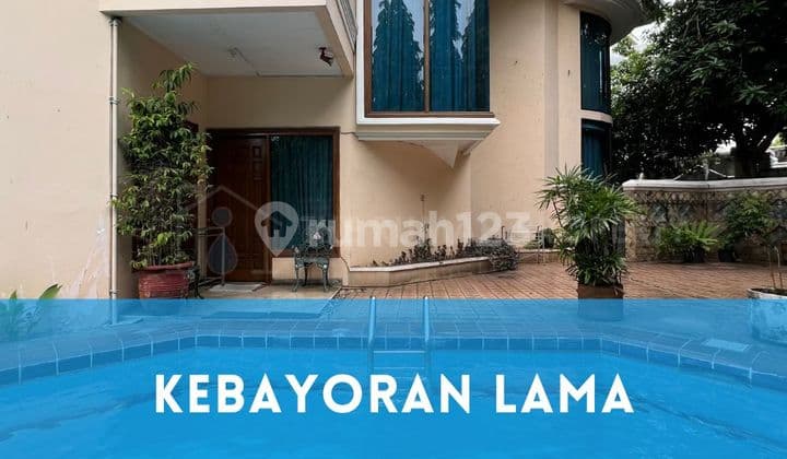 Rumah Private Pool Dalam Townhouse Kebayoran Lama Dekat Permata Hijau