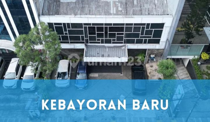 Gedung Kantor 2 Lantai Siap Pakai Pinggir Jalan Kebayoran Baru Dekat Senopati dan Sudirman