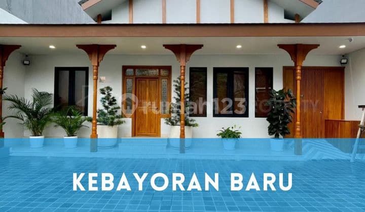 Rumah bisa untuk Kantor Kebayoran Baru Dekat Kawasan Blok M Jaksel