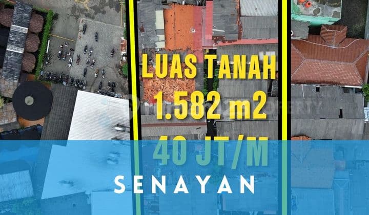 Lahan Komersil Hitung Tanah Dijual Dekat ke Senayan dan Permata Hijau Jakarta Selatan