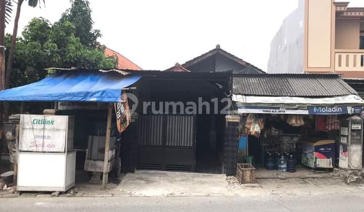 RUMAH LUAS PINGGIR JALAN COCOK USAHA MODERNLAND TANGERANG