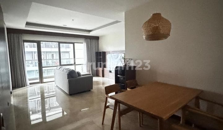 For rent: 3BR fully furnished apartment at Hegarmanah Residences, ready to occupy and comfortable with complete facilities, easy access.