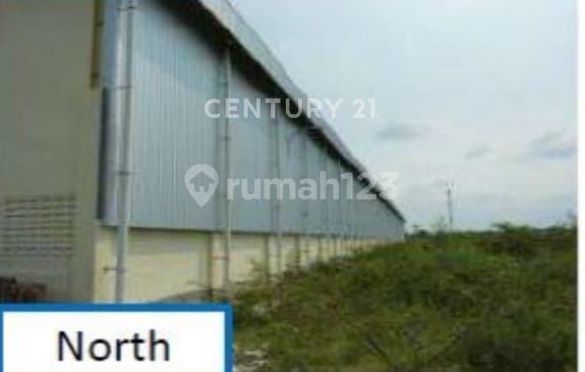 Gudang Siap Pakai Akses Kontainer 40 Feet Jalan Nasional Cikarang