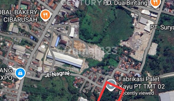 Tanah Komersil Dekat Akses Delta Silikon 8 Butuh Uang