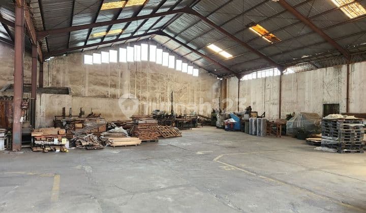 Gudang + Tanah Luas Gedangan Cocok Pabrik & Logistik Kontainer