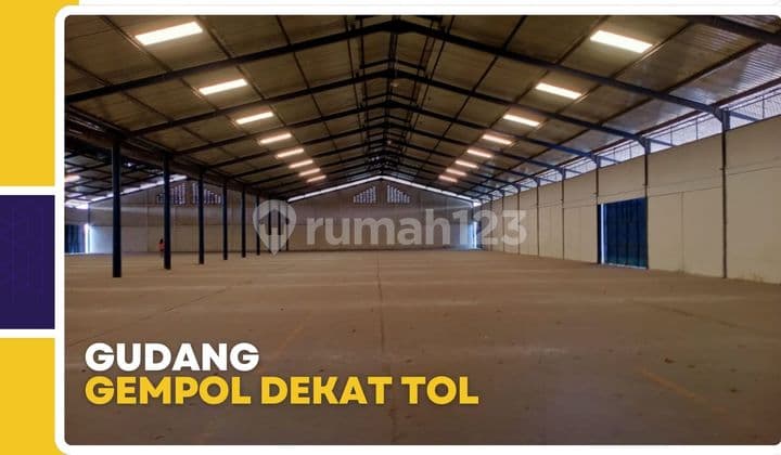 Gudang Industri Akses Tol Gempol Pasuruan Sidoarjo - The Edge