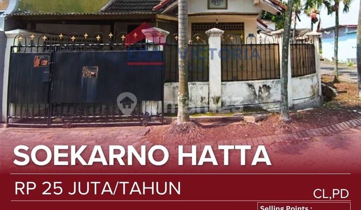 Rumah Sewa Strategis Kampus Malang Posisi Hook