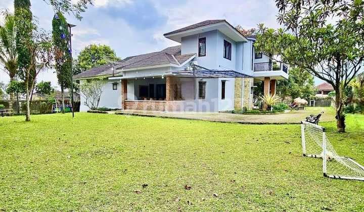 Dijual Villa Mewah Siap Huni dengan Luas Tanah 5000M2 di Cisarua Dekat Taman Safari Bogor