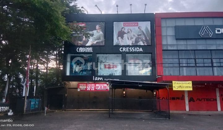 Ruko Komersil 3 Lantai Area Perintis Kemerdekaan