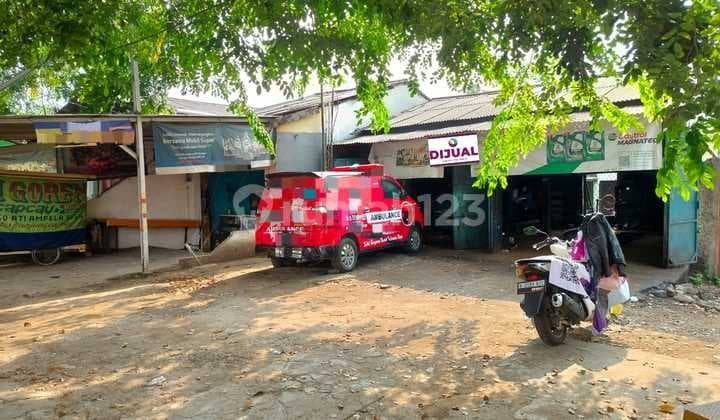 Lahan + 2 Rumah + Bengkel Mobil, Di Jatirasa, Jatiasih Bekasi