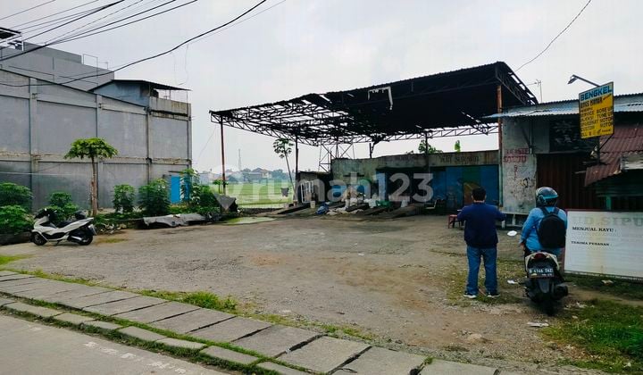 Lahan Cibitung, Strategis Pinggir Jalan Raya Pantura Sudah Cor