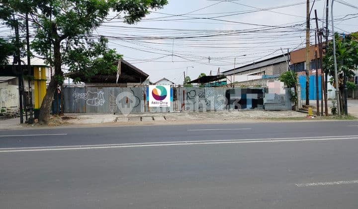 Di Sewakan Lahan Dan Bangunan Di Jalan Raya Narogong Bekasi