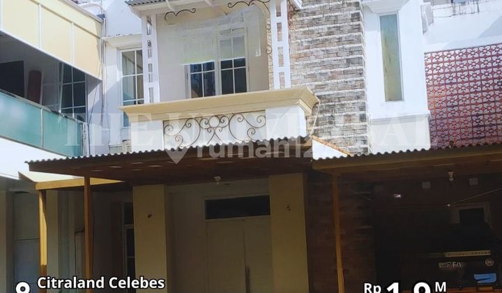 For Sale Beautiful 2-Story Citraland Celebes Maroon Vogue House Ready to Occupy