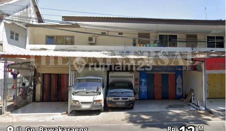 Dijual Ruko 2,5LT Poros Gunung Bawakaraeng Strategis Tengah Kota