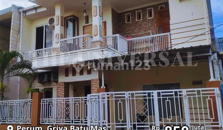 Dijual Murah Rumah Cantik 2LT Griya Batu Mas Muslim Dg Tutu JJ