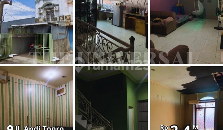 Dijual Ruko 3LT Poros Andi Tonro Siap Pakai Harga Nego