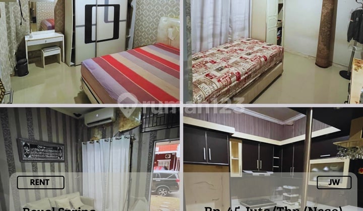 Disewakan Rumah 1LT Royal Spring Siap Huni Furnish Harga Nego