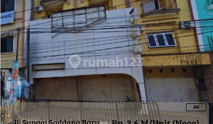 Dijual Ruko 3Lt Poros Sungai Saddang Baru Dlm Kota Strategis Nego