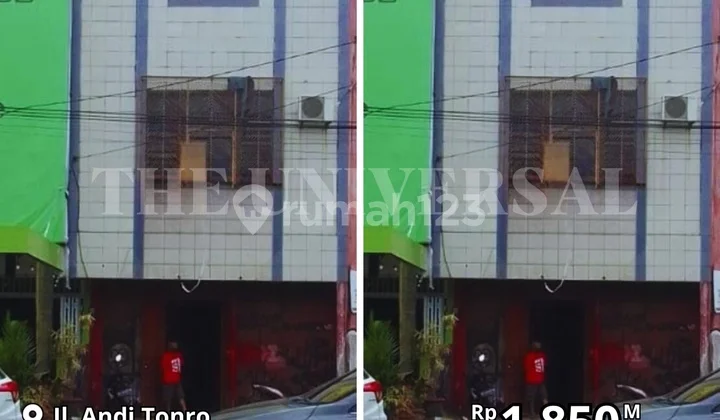 Dijual Ruko 2,5Lt Lokasi Strategis Poros Andi Tonro Makassar Nego Dijual Ruko 2,5Lt Lokasi Strategis Poros Andi Tonro Makassar Nego
